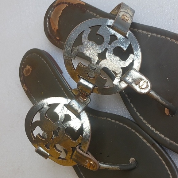 TORY BURCH Miller Gold Women's Sandal - Picture 3 of 8